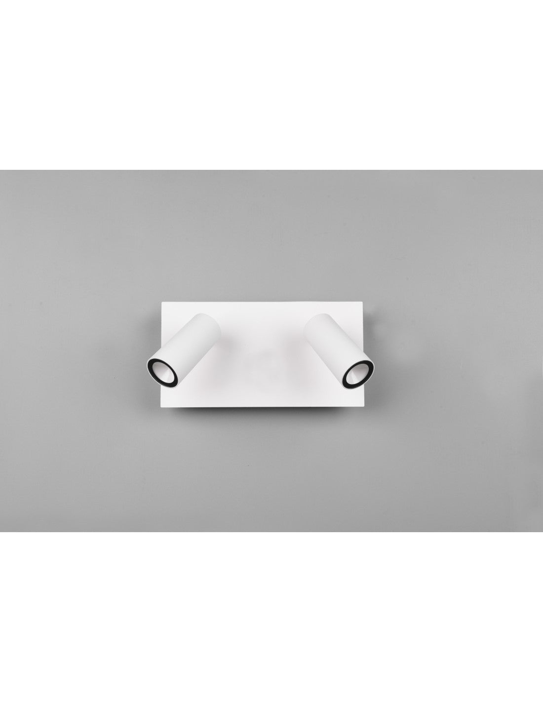 Weiße Wandleuchte IP54 Tunga Double Spot LED verstellbare Trio-Beleuchtung