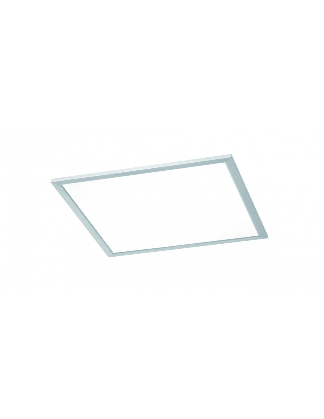 Quadratische Deckenleuchte Griffin LED Dimmbar Rgbw Nickel 39x39 cm Trio Lighting