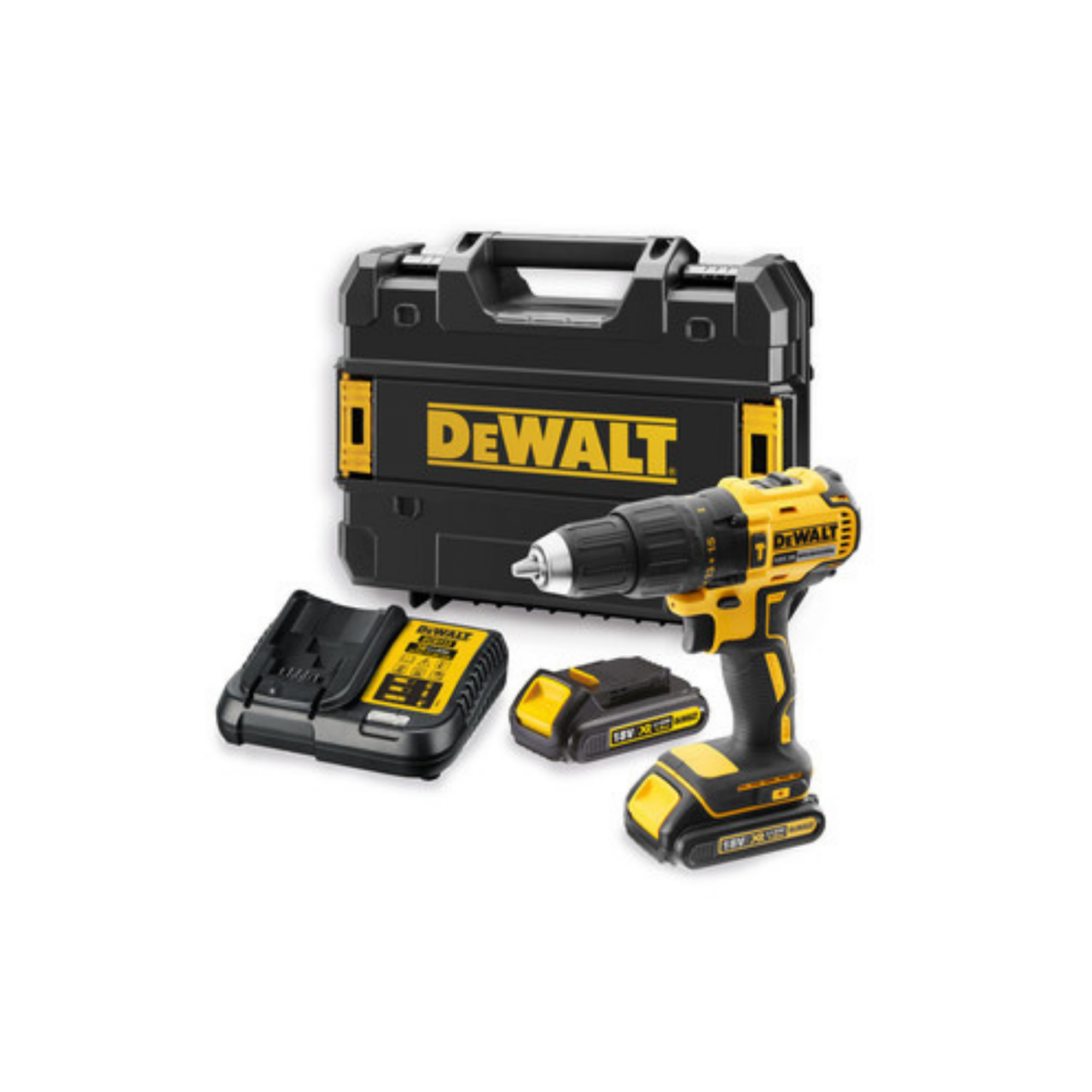 Dewalt Bürstenloser Bohrer mit 2 Batterien