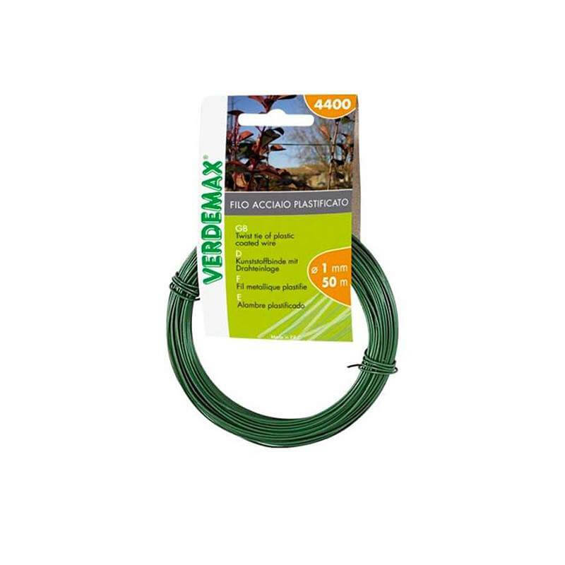 Runder grün beschichteter Stahldraht