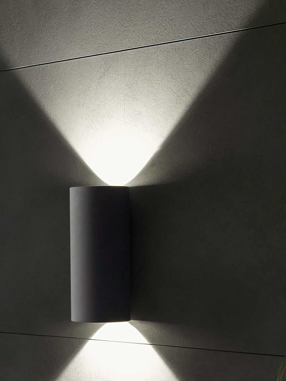 Wandleuchte 6W+6W LED 4000K Sirio Line Weiß