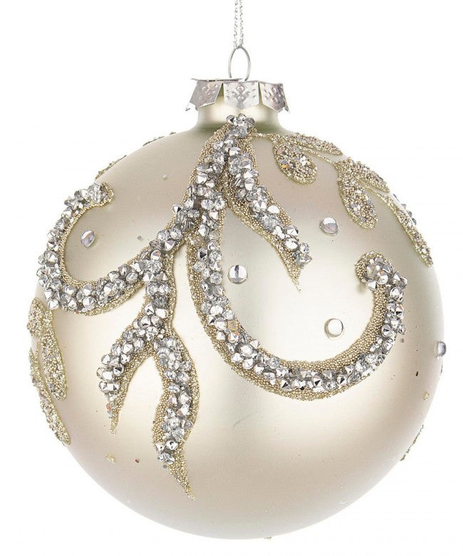 8x Sphere Vt Tropfenperlen Weiß D100