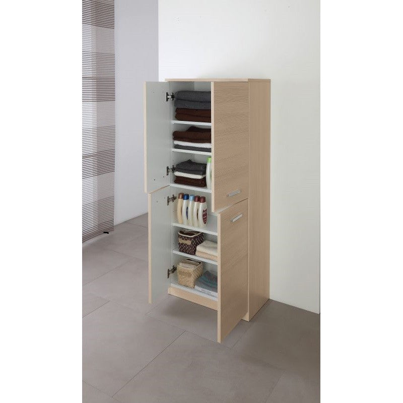 Kleiderschrank Schuh Lärche vier Türen 60x34x h148,5 cm