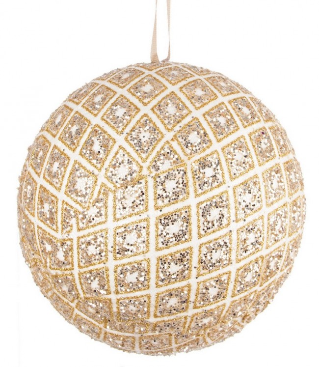 4x Sphere Rhombus Gold D140