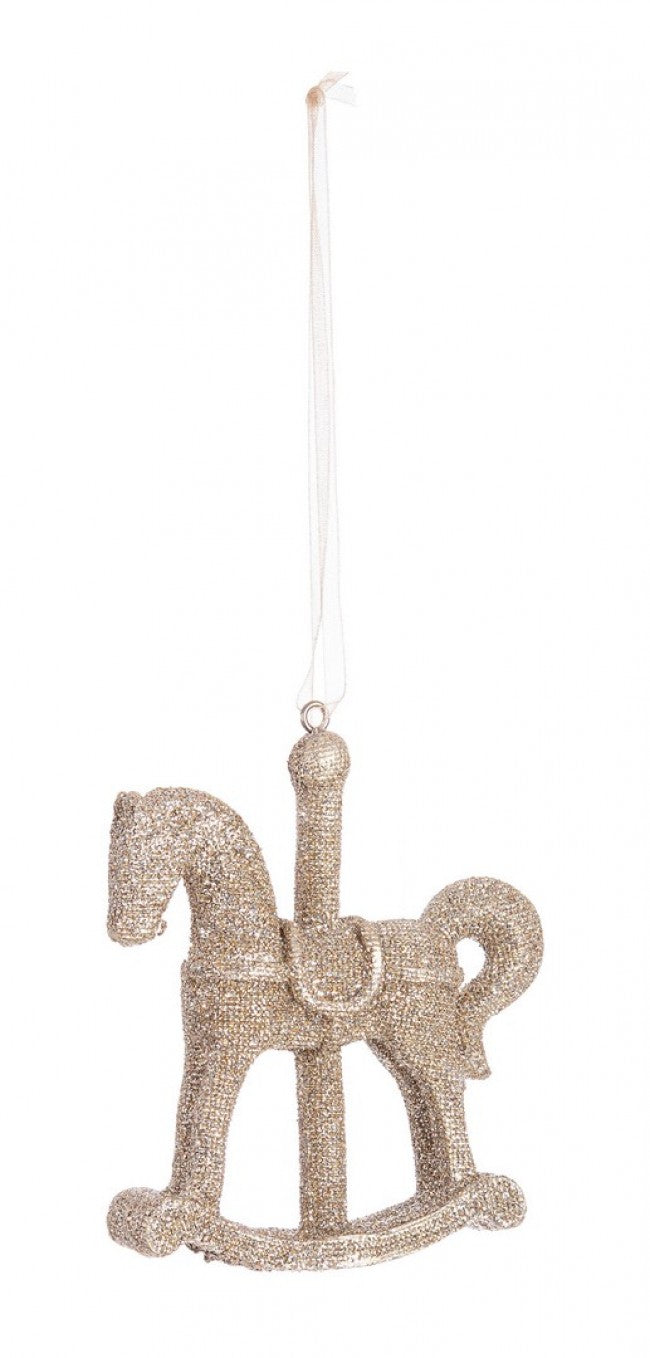 12x Lisel Cavallino Gold Anhänger