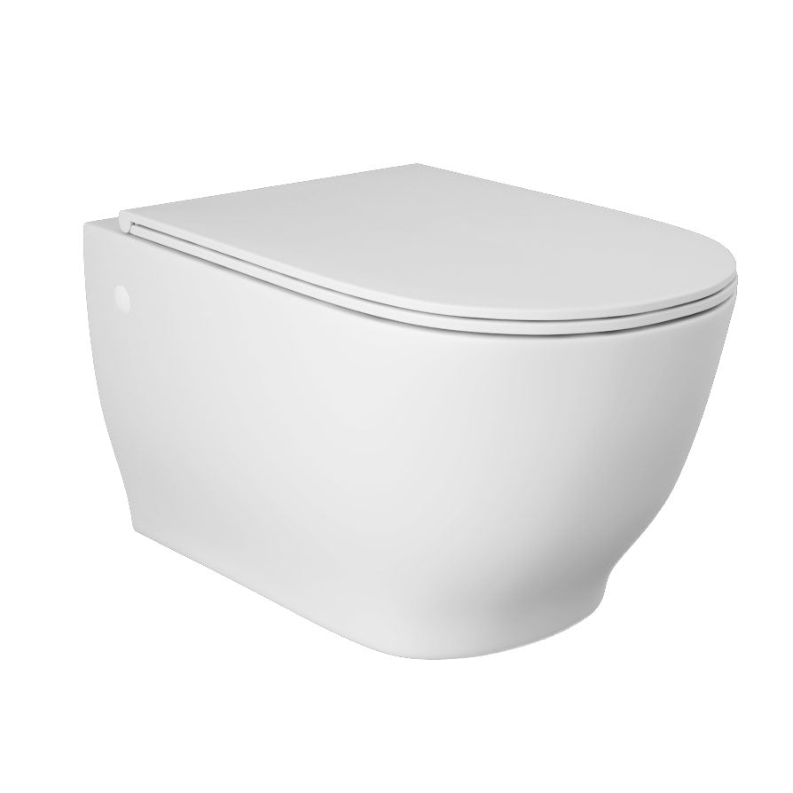 Spülrandloses Wand-WC Moon mit verdeckter Befestigung