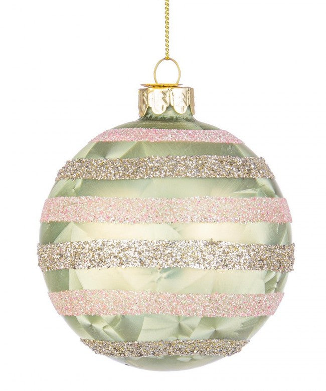 12x Kugel VT Chrystal Green ORIZZ D80