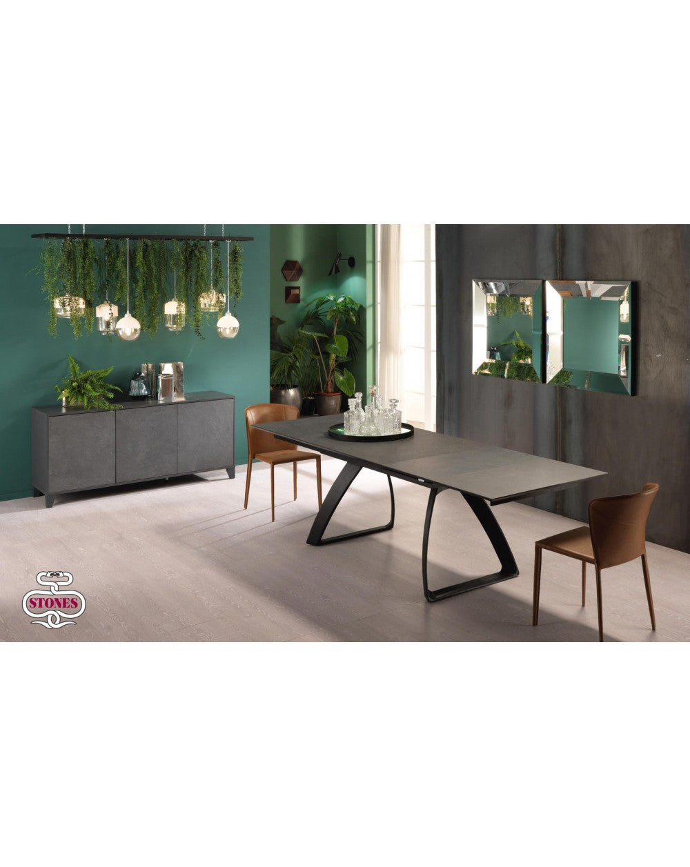 Vollbarer Tischter 170-270 x 90 cm-Barret