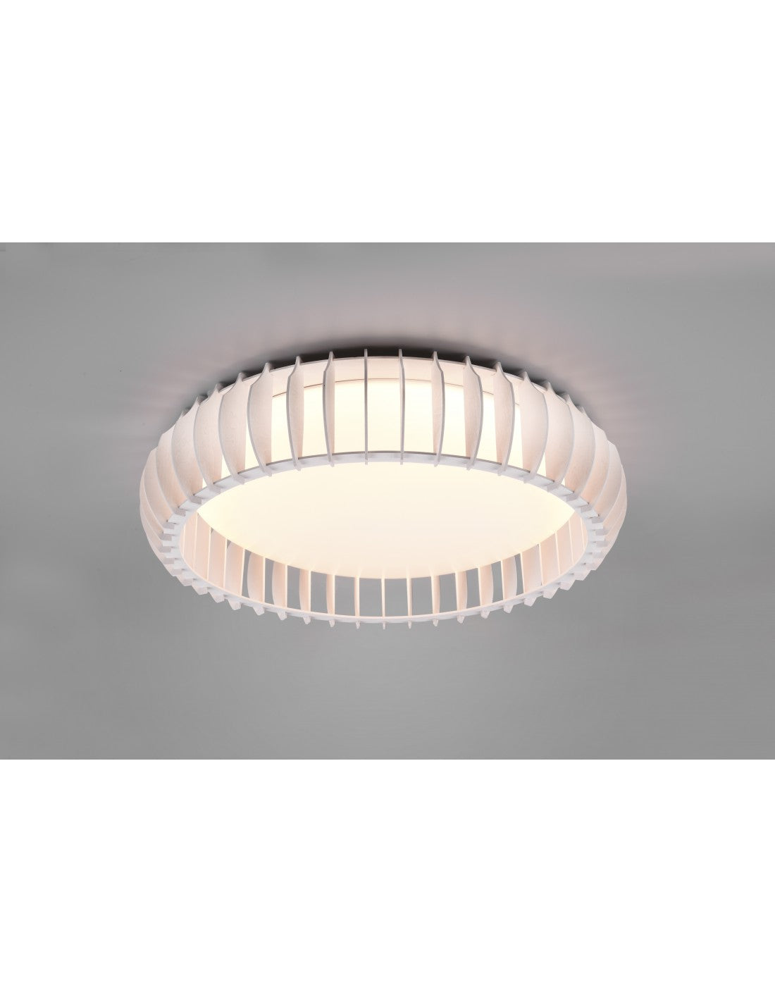Lampada Rotonda Soffito Litting Led Led 38w Dimmer Monte Trio Lighting