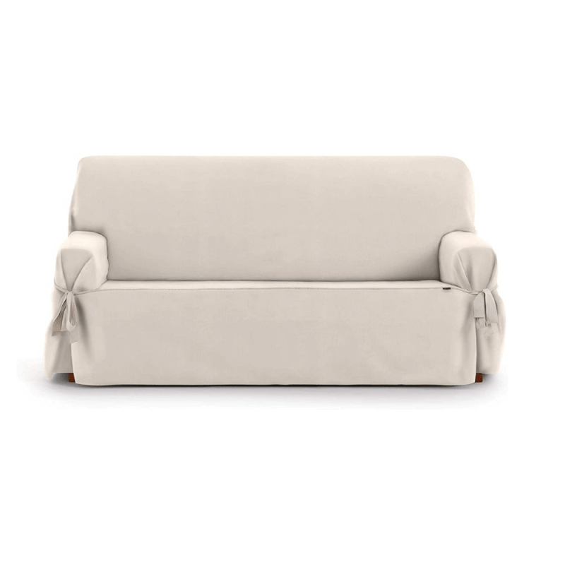 Universeller Sofabezug Levante in Beige 140/180 mit Schnürsenkeln