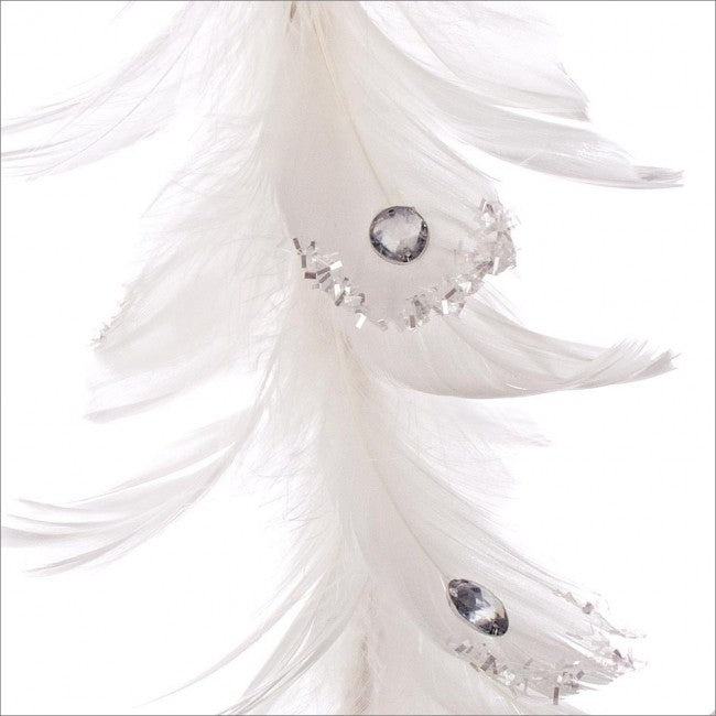 6x String Softy Diamante Bianco 150 cm