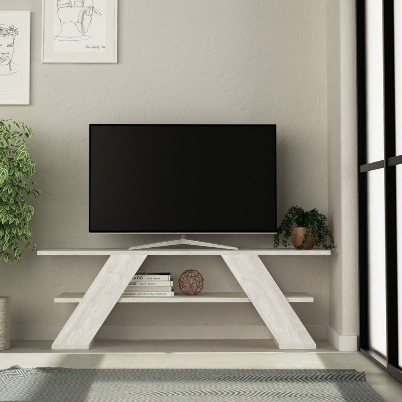 Fernsehanschluss 2 Flachbildschirm, vintage 120x33, 5x40 h cm