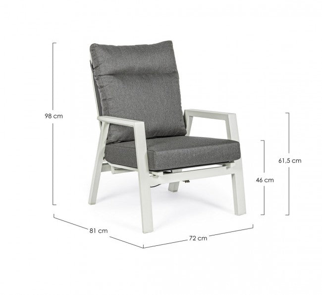 2x C-C Kledi Lunar Recl Sessel