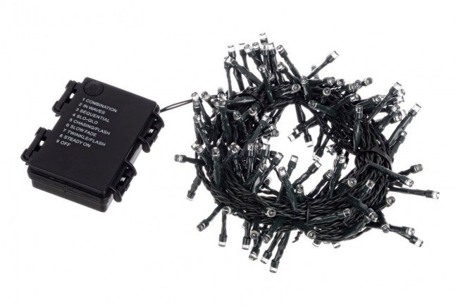 12x 96L Weiß 5 mm grüner Gewinde BT IP44