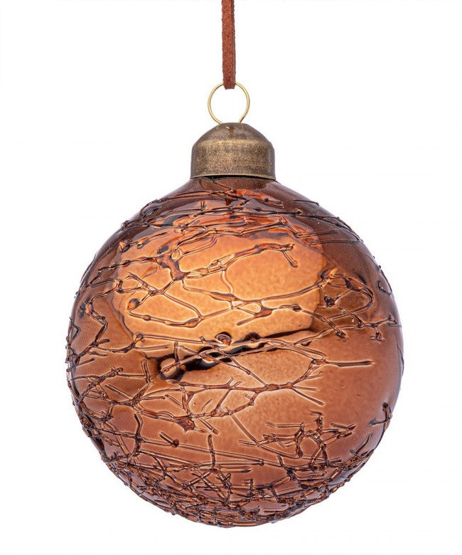 12x Kugel VT Gletscher Kupfer D80