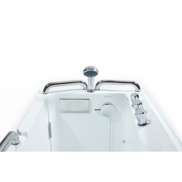 Badewanne mit Tür Ghibli-Linie Öffnung nach links 133x67x h101 cm