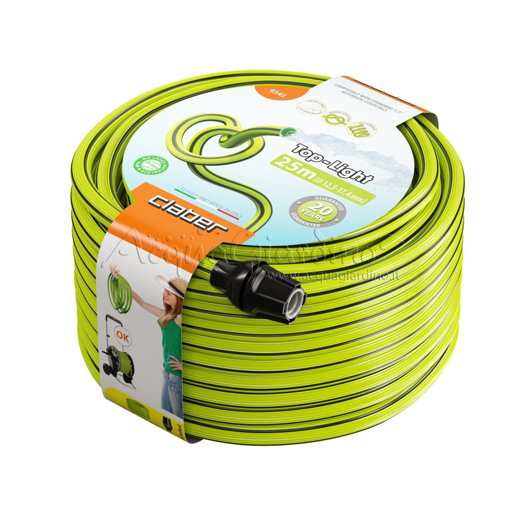 Leichter, erstickungssicherer Top-Light-Flexschlauch mit 25 m Durchmesser und 1/2 Zoll.