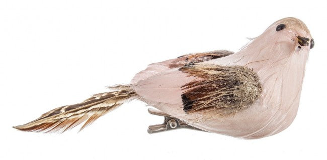 12x Rosa Nuvola Sparrow Dekoration