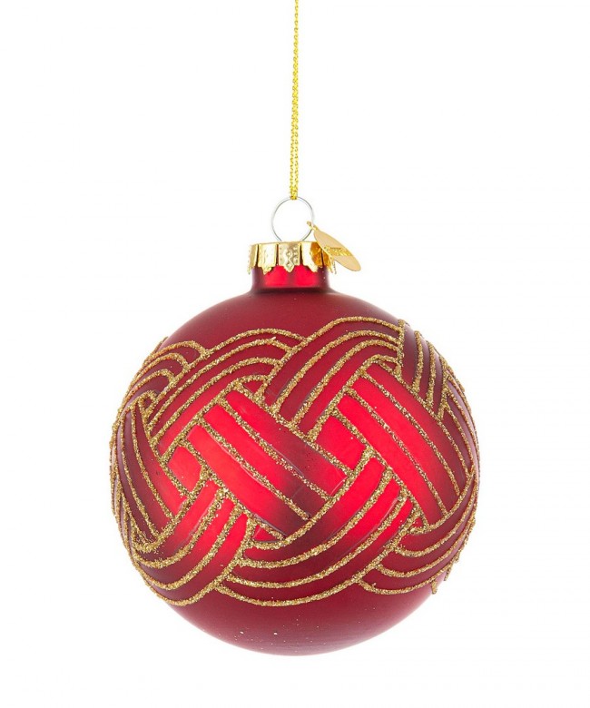 12x Sphere VT Flechten Red D80