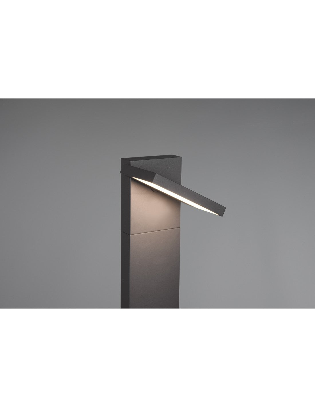 Hoher Mast für den Außenbereich, LED-Anthrazit-Aluminium, IP54, Horton Trio-Beleuchtung