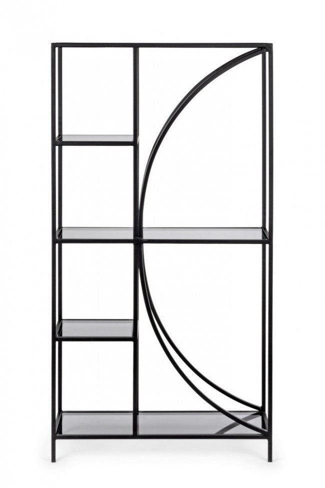 Bibliothek 4 Schwarze Metallpläne Korvet