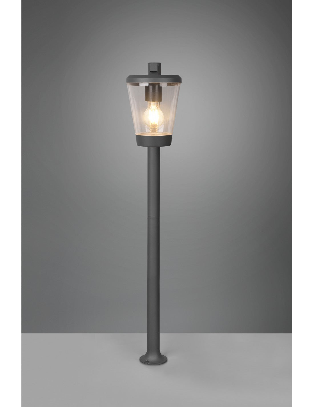 Outdoor Pole Cavado Laterne Vintage Anthrazit Aluminium IP44 Trio Lighting