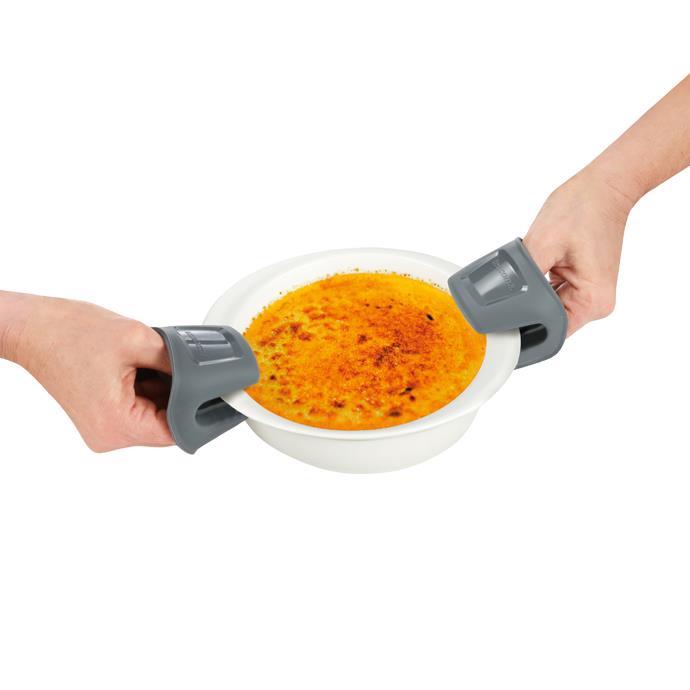 Set mit 2 GrandChef Topflappen aus Silikon