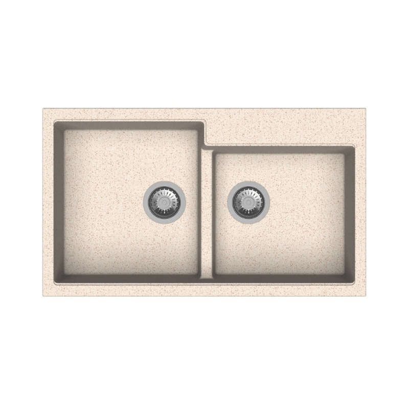 Tip Toe N200 Haferwaschbecken mit 2 Becken