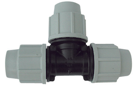 Plasson 90°-T-Stück für Polyethylenrohr – Durchmesser 110