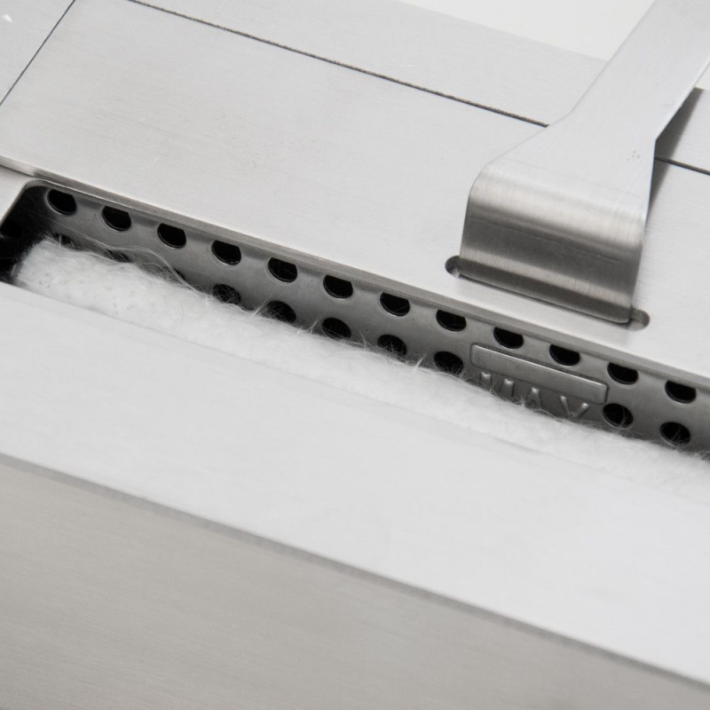 DIVINA FIRE Bioethanol-Kamin, eingebauter Wand-Biokamin PECHINO L90 x H55 x P17