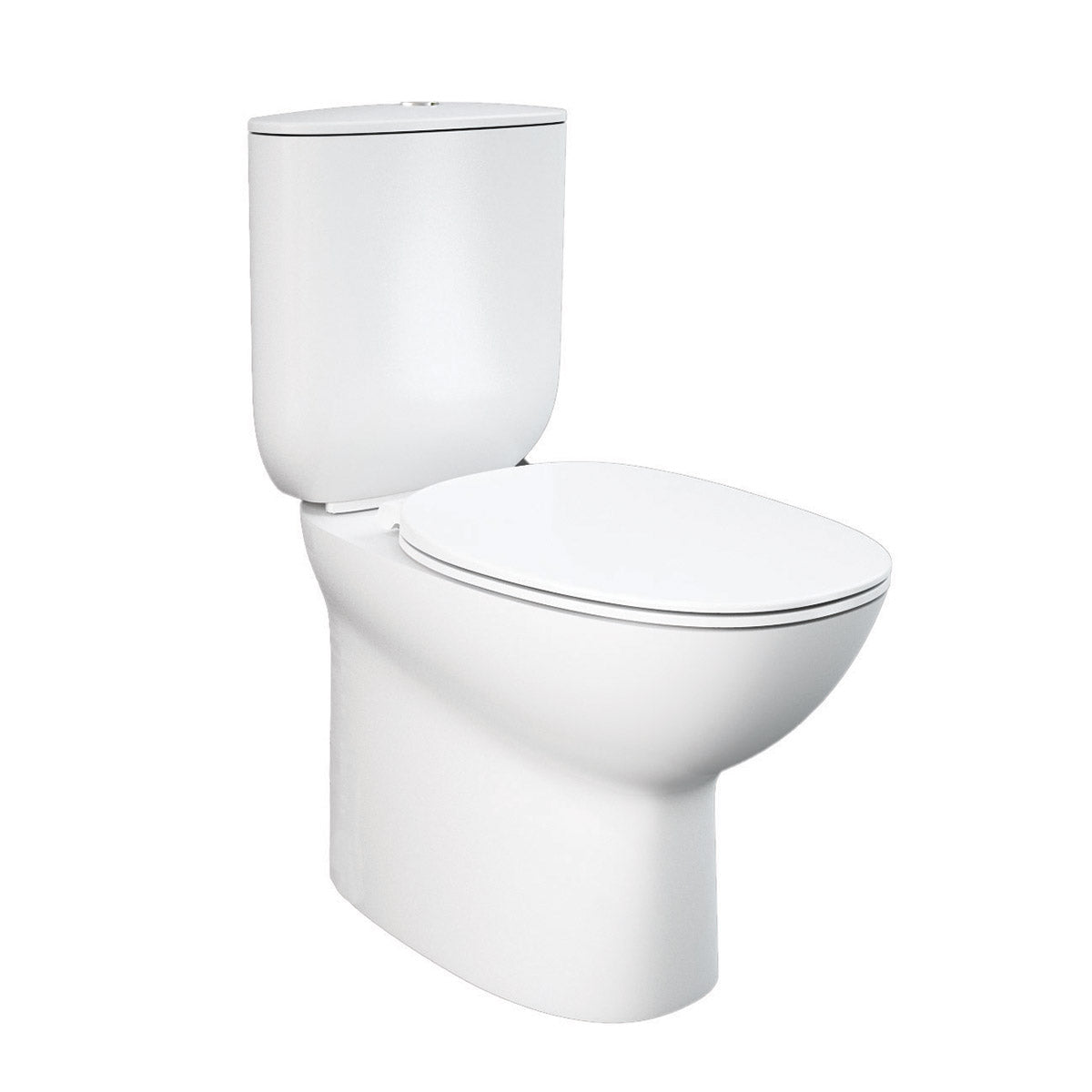 Spülrandloses Monoblock-Wand-WC „Morning“.
