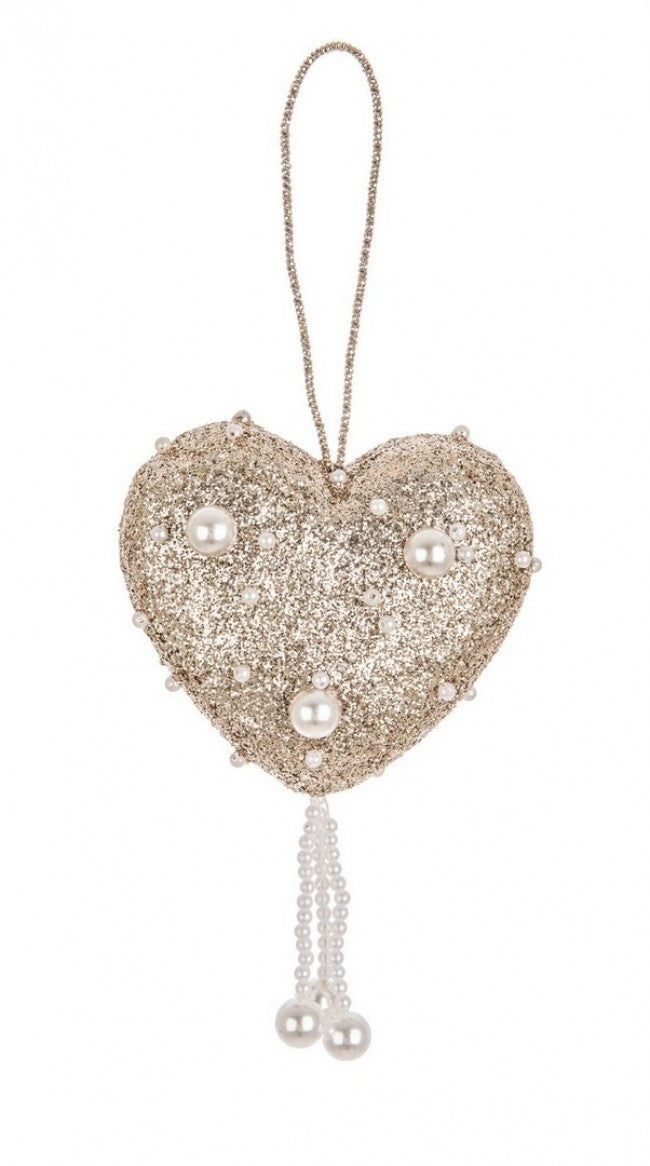 12x Herz Gemma Champagner s