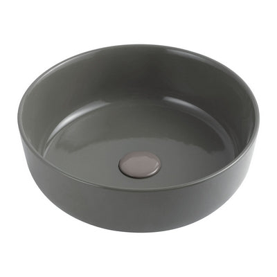 Schlankes Aufsatzwaschbecken Mod. 01 schwarz