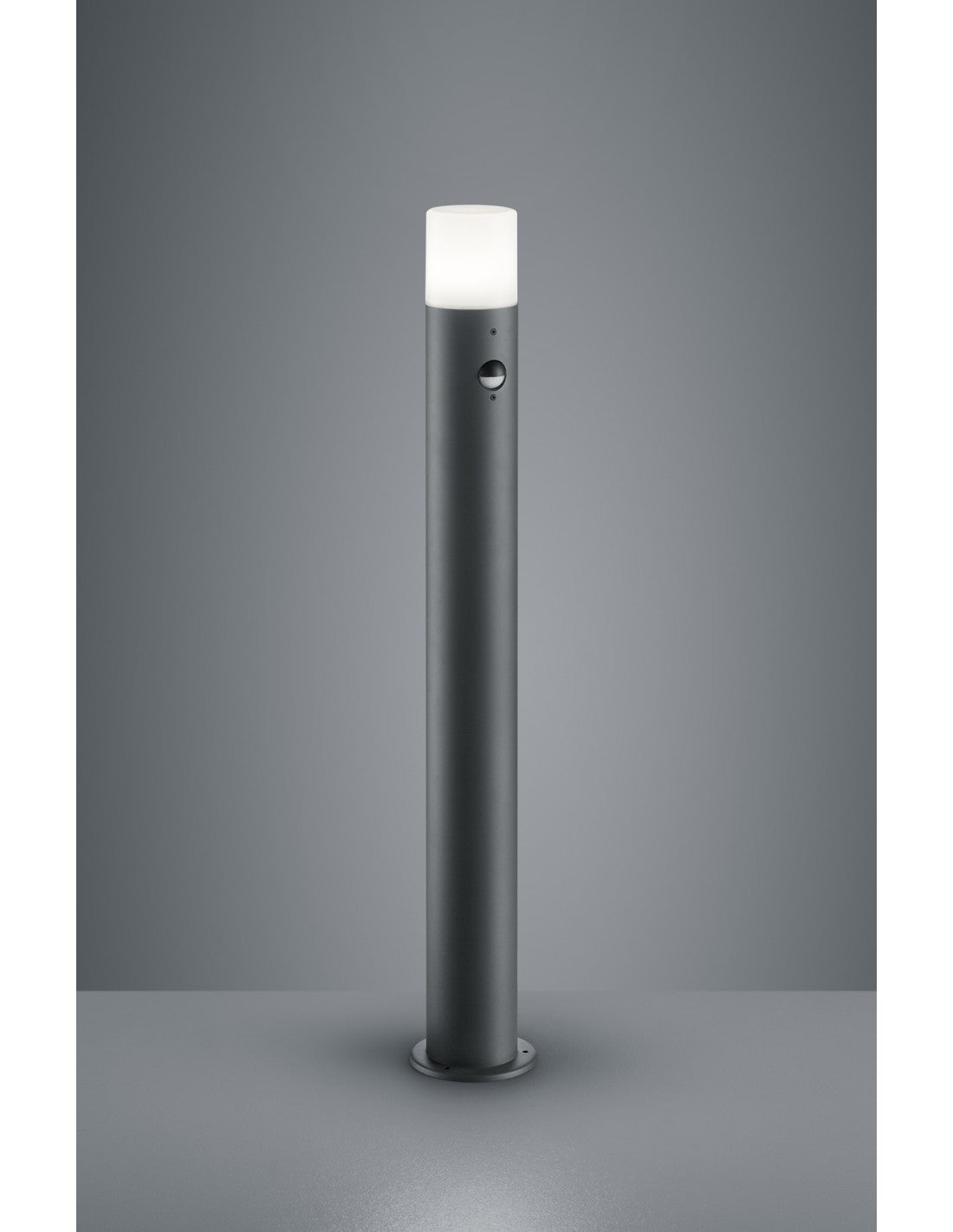 Palo Da Esterno Hoosic 1xE27 Mit Sensor Movimento Anthrazit H80 cm IP44 Trio Lighting