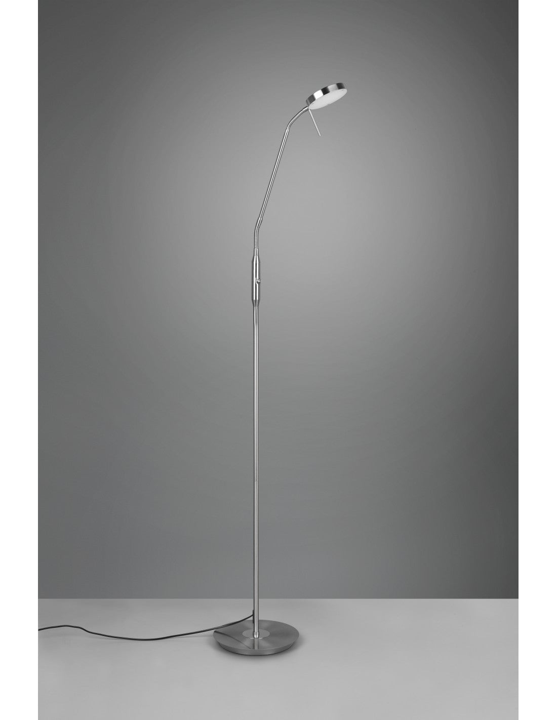 Monza Led Touch Dimmer Nickel Trio Lighting Studio Stehleuchte