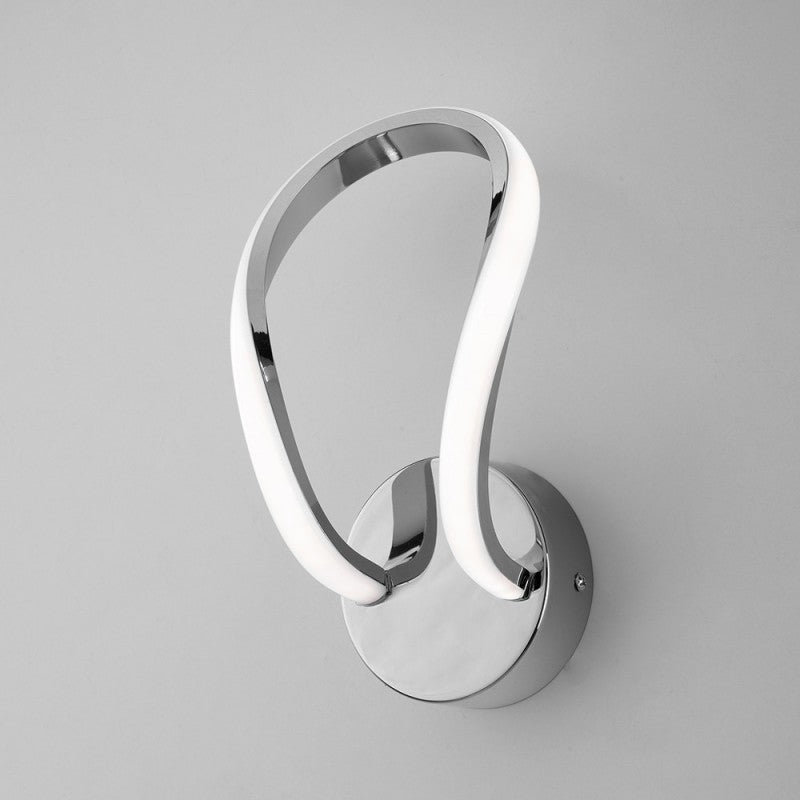 Metall-und Aluminique Chrom Chrom LED Integrierte LED 21x h20 cm