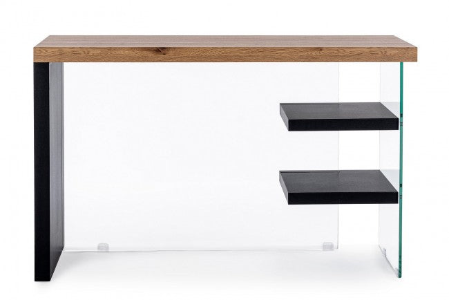 Schreibtisch 2M Line Wood Black 120X50