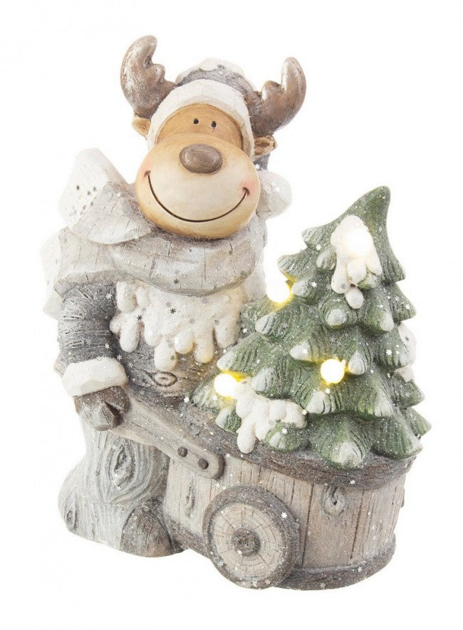 2x Rentier mit C-Cariola C-geführt