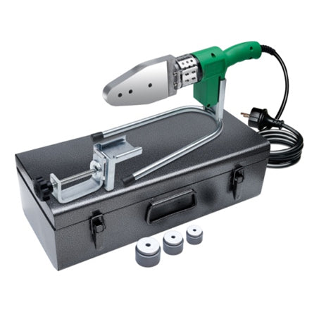 Grüner Polyfuser mit 20/25/32 Matrizen im Koffer