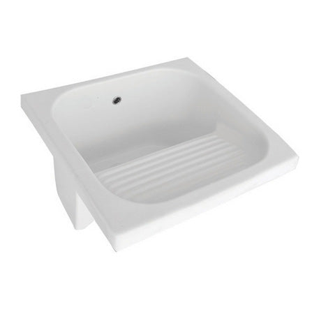 Keramik Waschbecken mit Rakel 60x60 cm