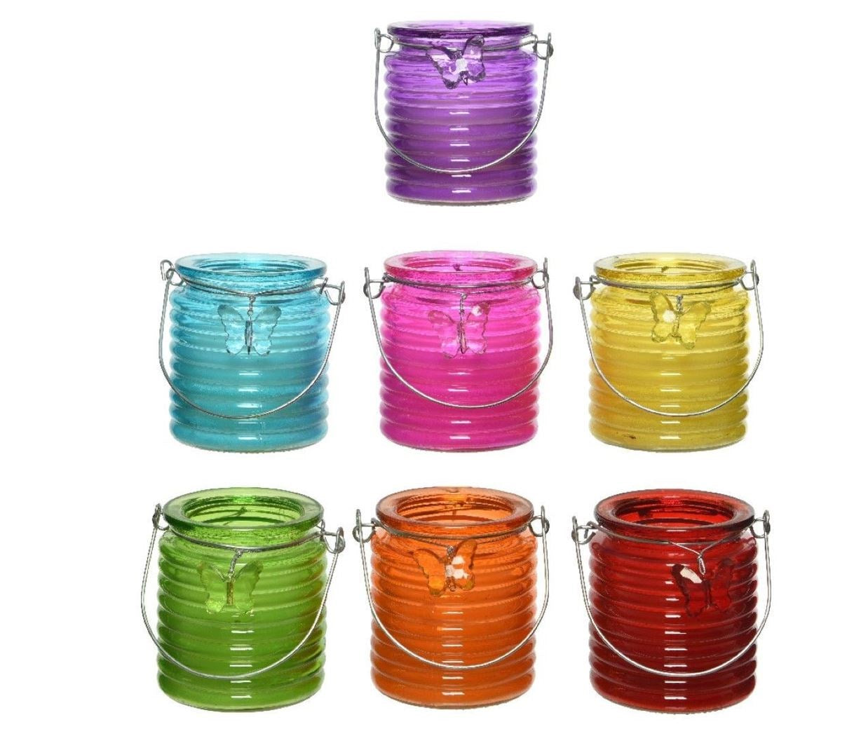 Citronella-Kerzen im Glas