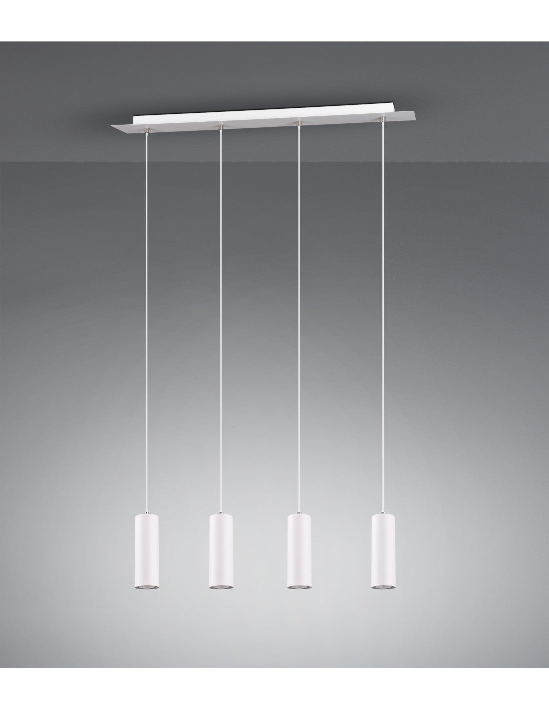 Hängeleuchte 4 Lichtpunkte GU10 Marley White Trio Lighting