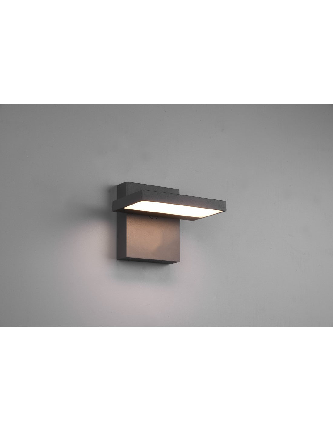Verstellbare LED-Außenleuchte Anthrazit Aluminium IP54 Horton Trio Lighting