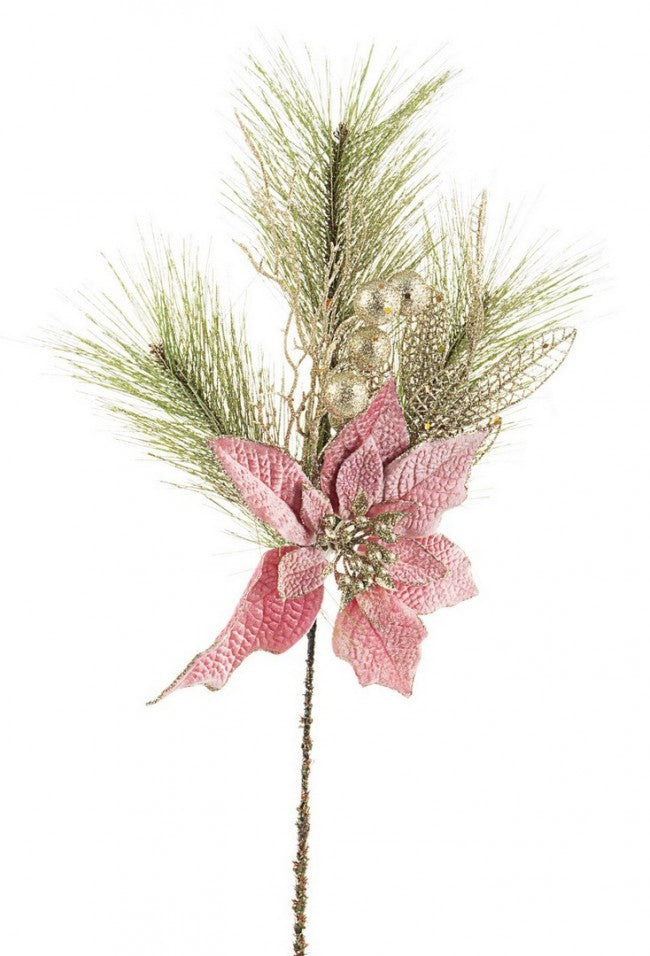 12x Pick Annabel Poininous Pink H50cm