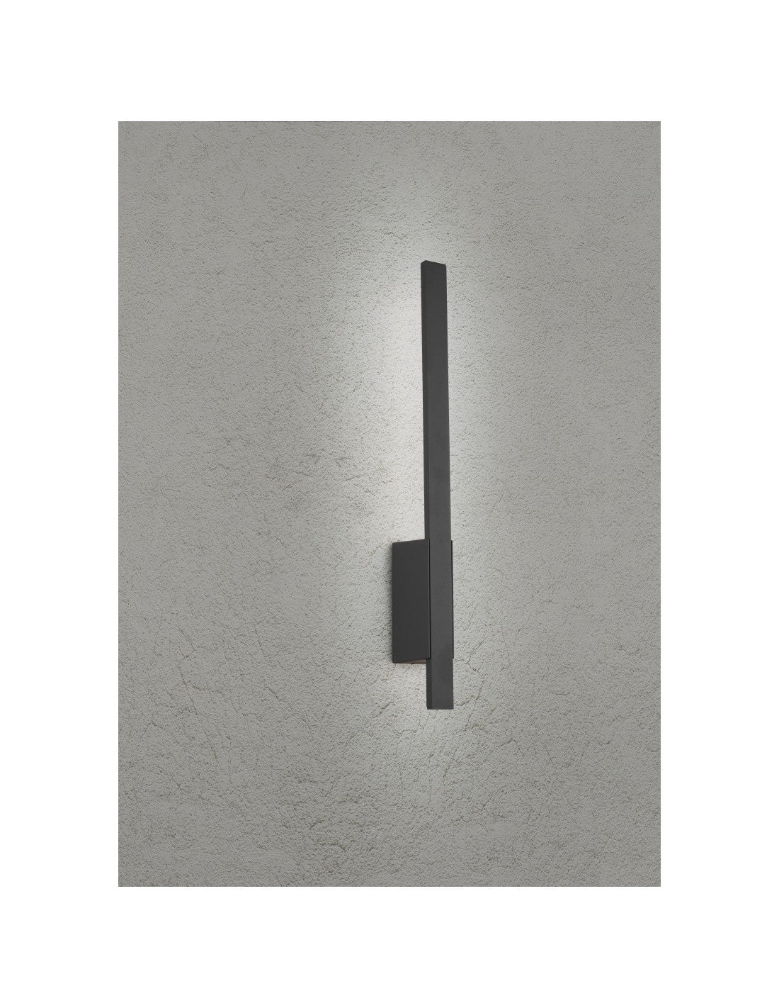 Tawa LED-Spiegelstab-Applikation Anthrazit IP54 Trio-Beleuchtung