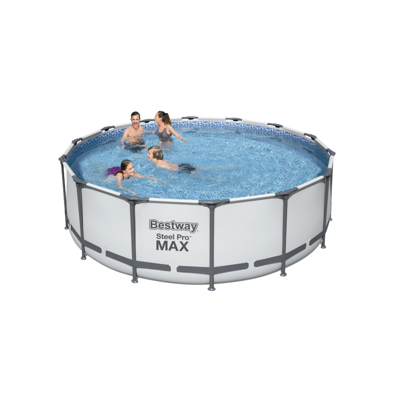 Pool mit Rahmen und Pumpe 366 x 76H 56416 ohne Leiter