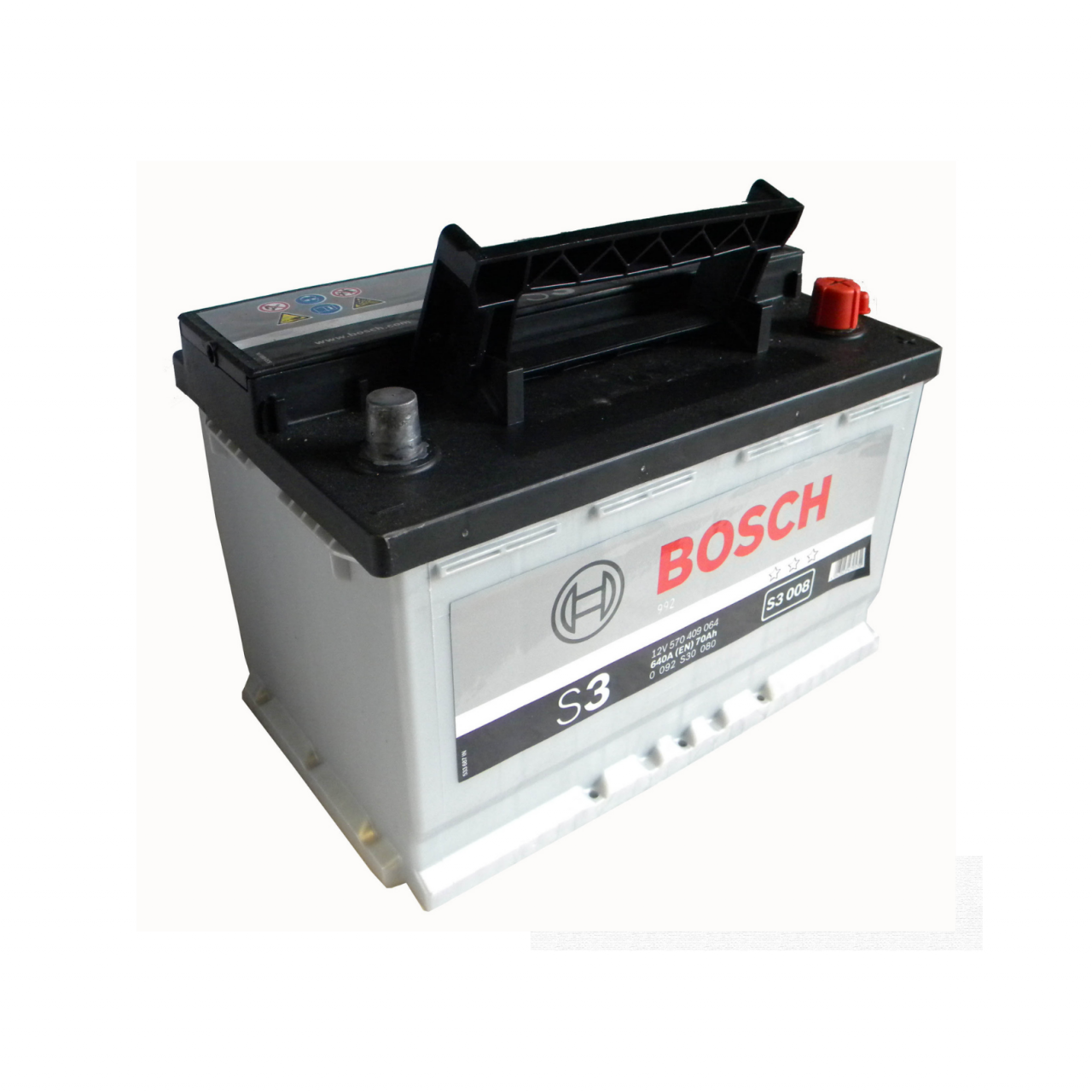 Bosch S3008 70AH DX Autobatterie