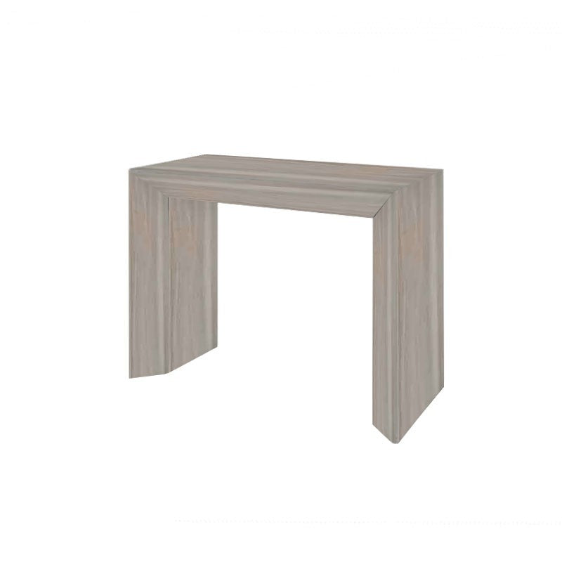 Konsolentisch mit 5 Verlängerungen in Ulmenoptik 90x48xh.76 cm