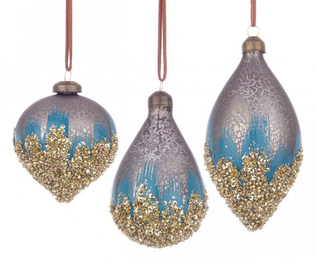 12x Anhänger vt schätzen blau