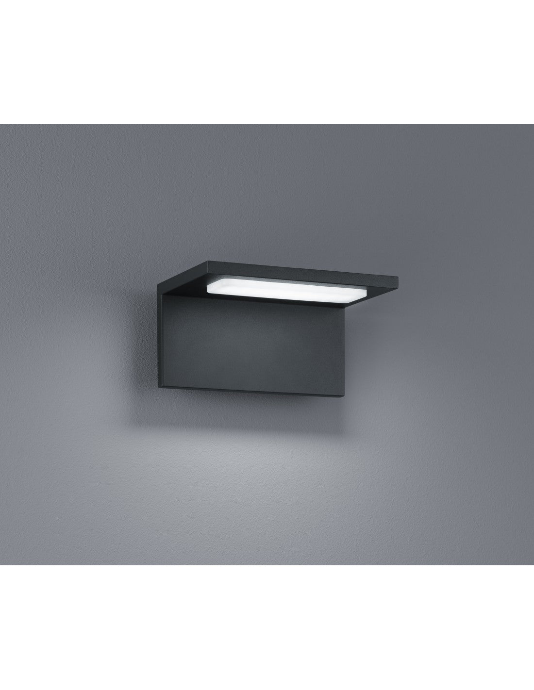 Außenwandleuchte Trave Led IP54 Anthrazit H8 cm Trio Lighting
